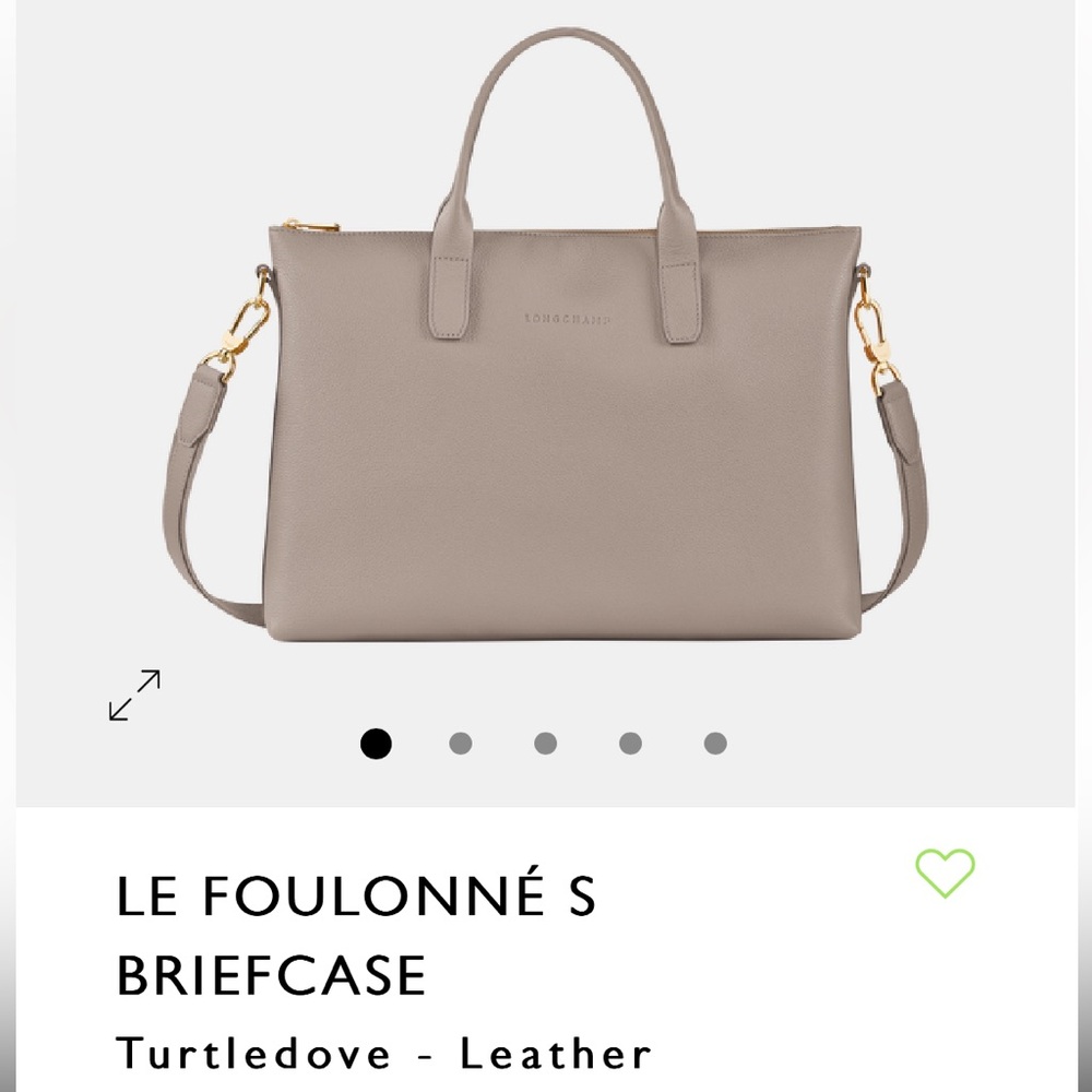 LONGCHAMP LA FOULONNE BRIEFCASE BRAND NEW